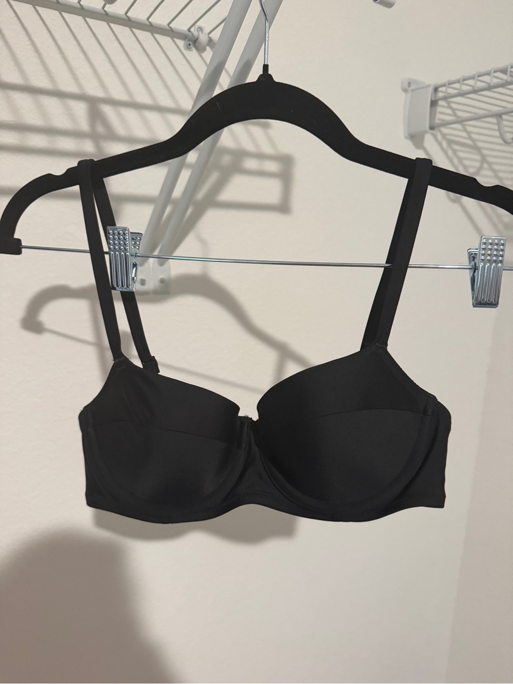aerie Black Underwire Swim Bra